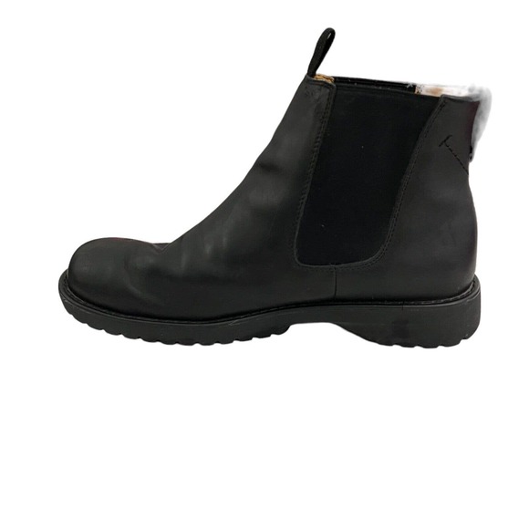 Timberland Mens Chelsea Black Leather Boots size 11 Pull on Ankle Boots - Picture 4 of 9